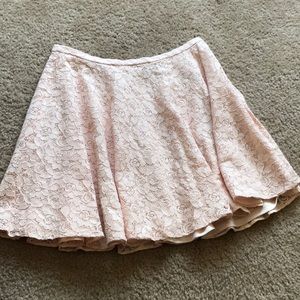 Forever 21 Blush Skater Skirt